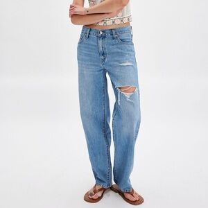 LIKE NEW Levi’s Women’s Baggy Dad Denim Jeans Free People
